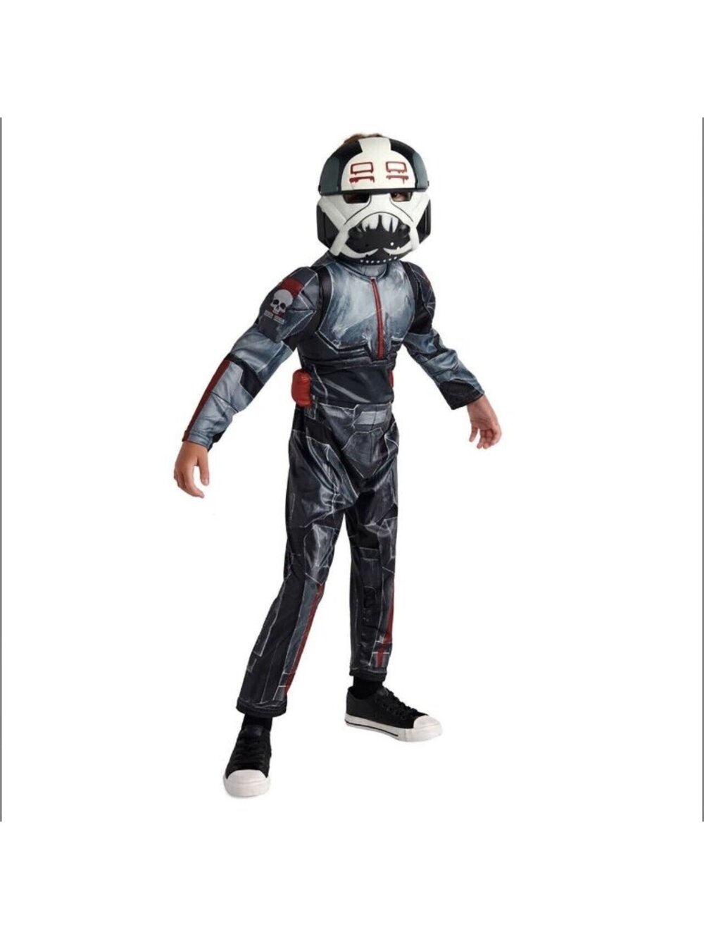 Disney Star Wars The Bad Batch Crosshair Costume Glow-In-The-Dark Mask Kids M